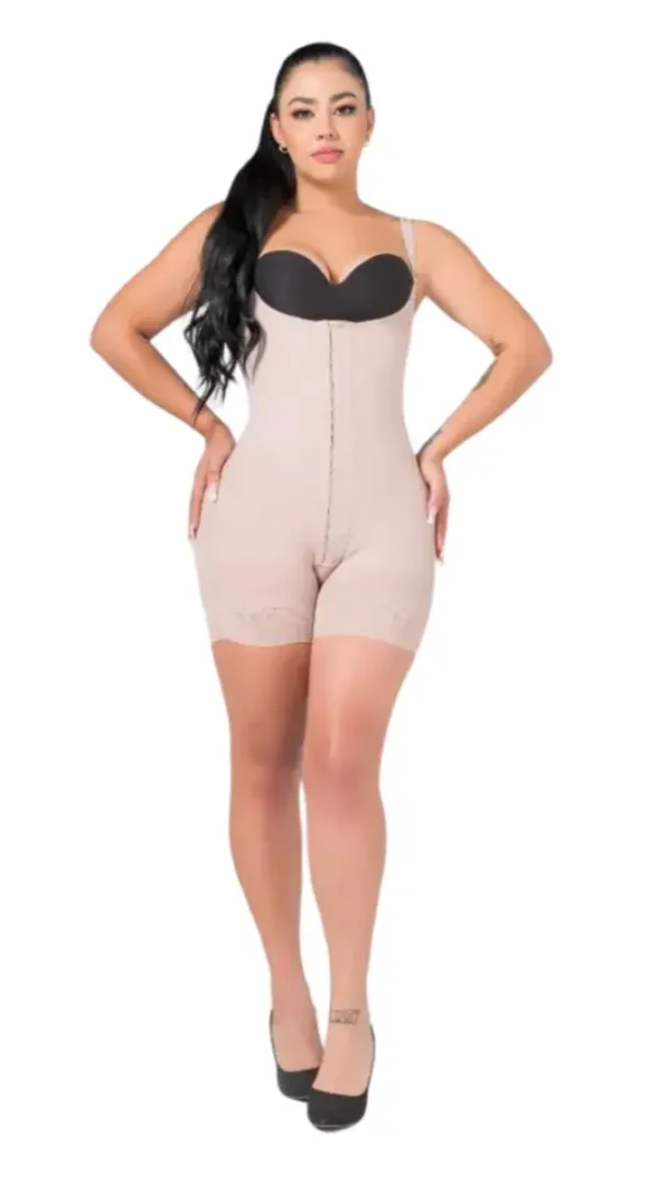 Faja short completa alta compresion colombiana